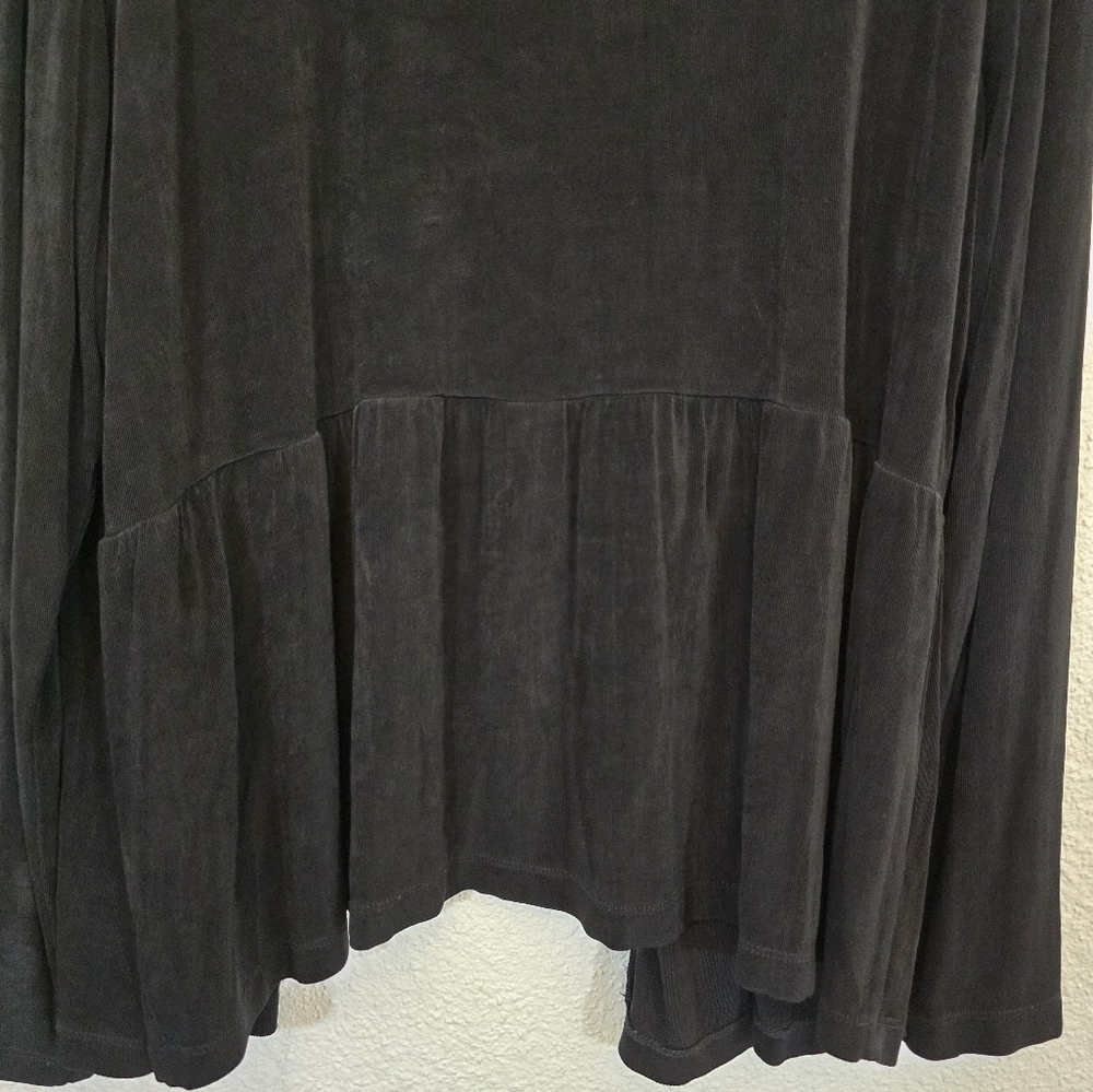 Coldwater Creek XL Acetate Stretchy Open Front Cardigan Made in USA - Picture 7 of 7